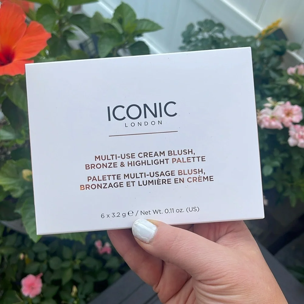 Iconic London - Multi-Use Cream Blush, Bronze & Highlight Cream Palette